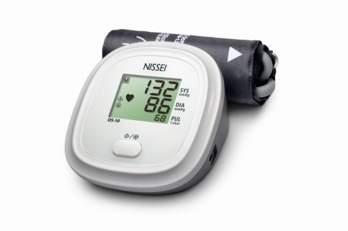 NARAMIENNY JAPOŃSKI CIŚNIENIOMIERZ ELEKTRONICZNY NISSEI DS-10 (BEZ ZASILACZA) (1).jpg