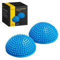 Półkule sensoryczne z kolcami do ćwiczeń i rehabilitacji - 2 szt. (Jeże balnsowe) NIEBIESKIE (2).jpg