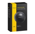 Miękka piłka do pilatesu i rehabilitacji z systemem anti-burst Pilates Ball 22 cm (CZARNA) (1.jpg