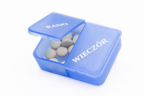 Jednodniowa kasetka na leki na dwie pory dnia - rano i wieczór (dwukomorowy pojemnik na tabletki) MINI 1x2 (3).jpeg