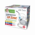 Zaawansowany inhalator kompresorowy, który łączy w sobie niezwykłą skuteczność leczenia z kompaktowymi wymiarami LD-220C