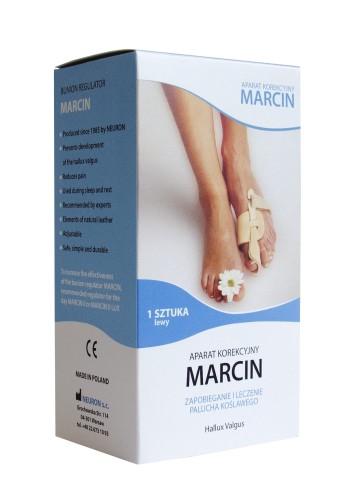 APARAT KOREKCYJNY PALUCHA KOŚLAWEGO "MARCIN I" - SZYNA THOMSENA (1 SZTUKA) (1)
