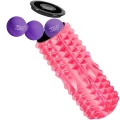 Roller z kolcami CROSSFIT EVA 33CM 4FIZJO, wykonany z hipoalergicznej i bezzapachowej pianki EVA, ( (3).webp