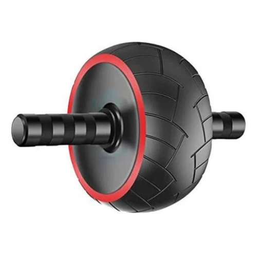 Szerokie koło do ćwiczeń mięśni brzucha AB WHEEL XL 4FIZJO (CZARNO-CZERWONE) (2).webp