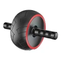 Szerokie koło do ćwiczeń mięśni brzucha AB WHEEL XL 4FIZJO (CZARNO-CZERWONE) (4).webp