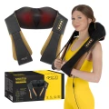 Pas masujący SHIATSU PRO+ 4FIZJO - uniwersalny masażer do pleców, karku i ramion, lekki i ergonomiczny, ideal ( (9).webp