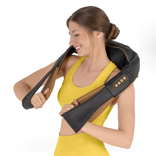 Pas masujący SHIATSU PRO+ 4FIZJO - uniwersalny masażer do pleców, karku i ramion, lekki i ergonomiczny, ideal ( (15).webp