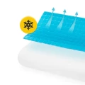 Mała poduszka ortopedyczna do spania z żelem chłodzącym ERGO+ 4FIZJO (5).webp