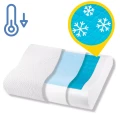 Profilowana poduszka ortopedyczna do spania z żelem chłodzącym SLEEP-ERGO+ 4FIZJO, (4).webp