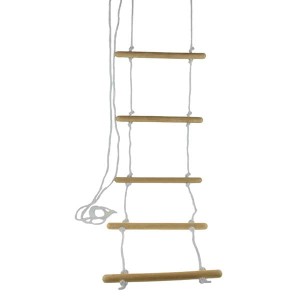 Drewniania drabinka pomocnicza przyłóżkowa Sanity