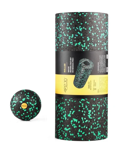 Zestaw do rolowania EPP wałek 33 cm + piłka 12 cm (ZIELONY) (6).webp