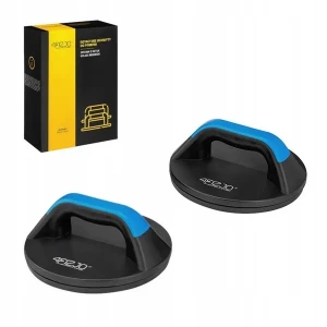 Rotacyjne uchwyty do pompek z antypoślizgowymi rączkami – wsparcie dla treningu siłowego, kalisteniki i ćwiczeń w domu (NIEBIESKIE)