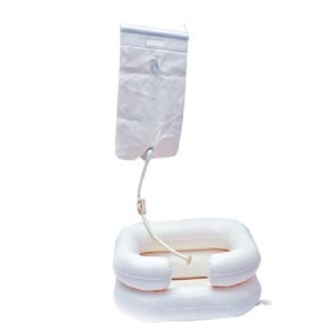 Pneumatyczny basen (miska) do mycia głowy z prysznicem w zestawie RF-961