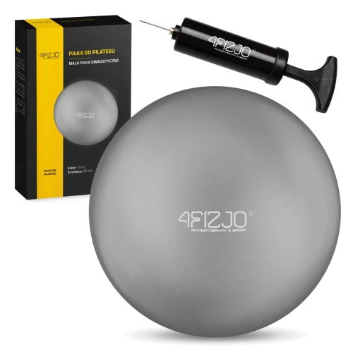 Miękka piłka do pilatesu i rehabilitacji z systemem anti-burst Pilates Ball 22 cm.webp