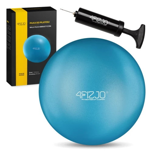 Miękka piłka do pilatesu i rehabilitacji z systemem anti-burst Pilates Ball 22 cm.webp