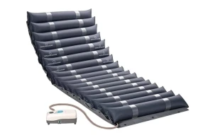 Materac przeciwodleżynowy rurowy z mikrowentylacją Tube Light VCM 502F MDH – zmiennociśnieniowy materac na odleżyny z pompą, 17 komór, regulacja ciśnienia, wyrób medyczny do profilaktyki i leczenia odleżyn