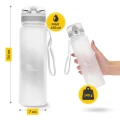 Butelka na wodę 650 ml 4FIZJO – bidon sportowy BPA free, szczelna butelka sportowa na wodę do ćwiczeń, siłowni i codziennego nawadnia.webp
