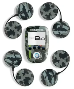 Bezprzewodowy elektrostymulator mięśni Compex WOD Edition EMS/TENS – topowy stymulator do intensywnego treningu, regeneracji i terapii bólu, 40 programów, 4 moduły, zintegrowany z aplikacją Compex Coach