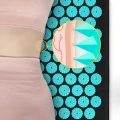 Mata rehabilitacyjna do akupresury z poduszką Acupressure Mat, niwelująca zmęczenie i dolegliwości bólowe, wspomagająca (3).webp