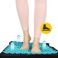 Mata rehabilitacyjna do akupresury z poduszką Acupressure Mat, niwelująca zmęczenie i dolegliwości bólowe, wspomagająca (9).webp