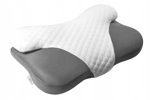 Najlepsza poduszka do spania na boku wysoka, profilowana z wgłębieniem.webp