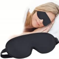 Czarna opaska maska na oczy 3D PREMIUM do spania podróży.7.webp