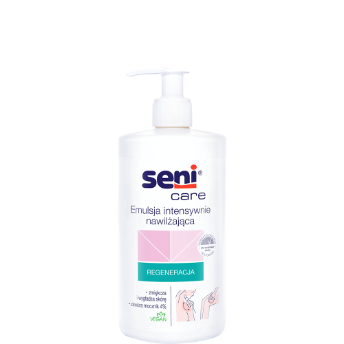 EMULSJA INTENSYWNIE NAWILŻAJĄCA Z 4% MOCZNIKIEM SENI CARE 500 ml - 1.png