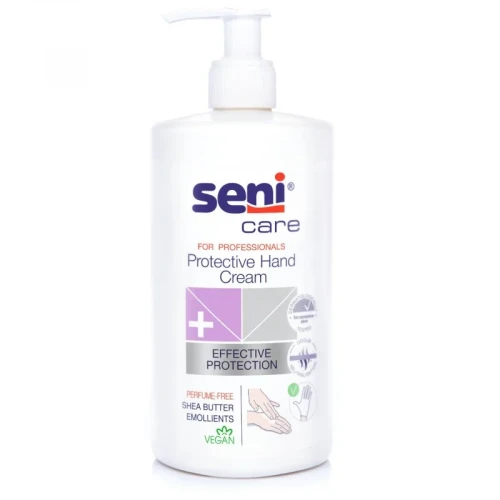 OCHRONNY KREM DO RĄK DLA PROFESJONALISTÓW Z POMPKĄ SENI CARE 500 ml - 1.webp